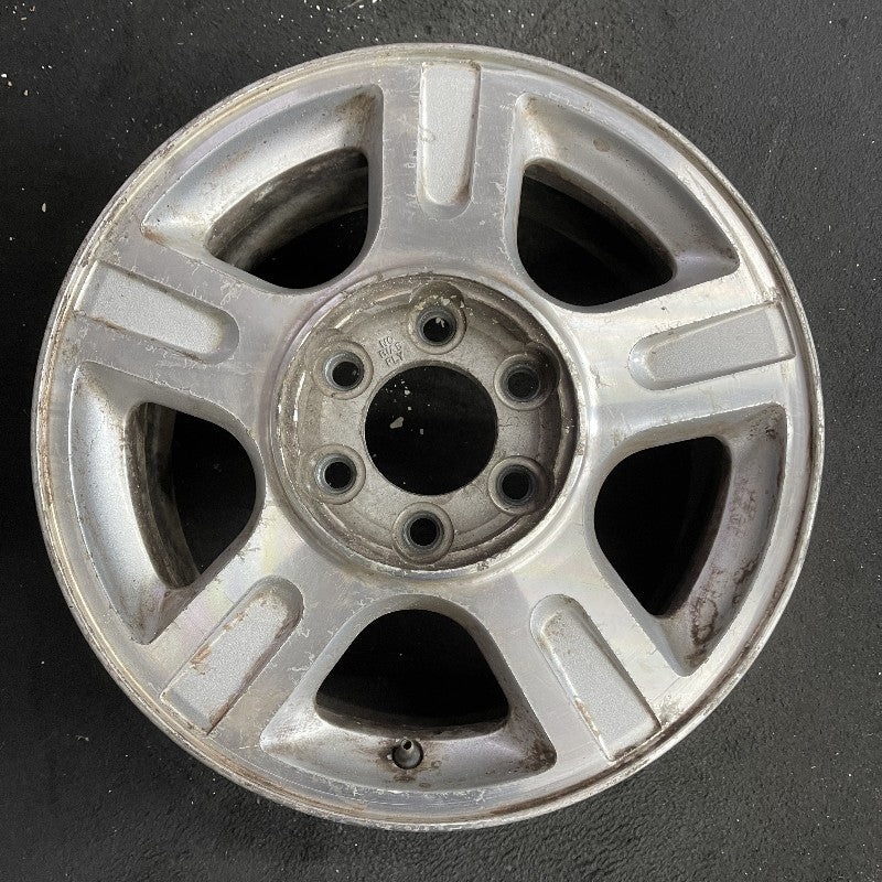 17″ EXPEDITION 03 17×7.5 5 spoke aluminum inserts in spokes Original OEM Wheel Rim