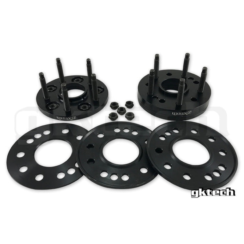 GKTech – 5X114.3 SPACERS 15MM > 30MM 8 PIECE SET