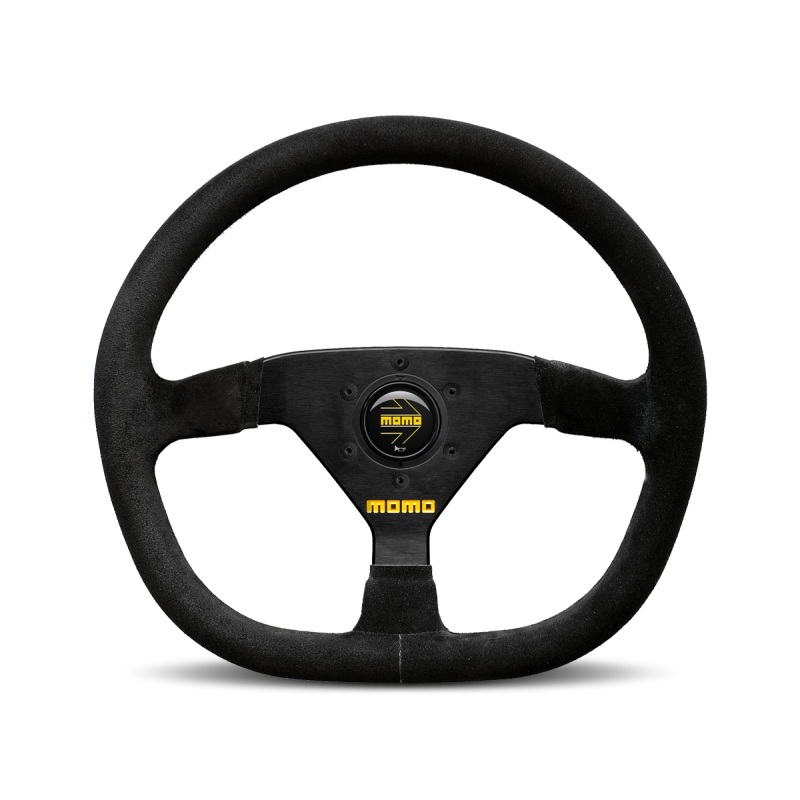 Momo MOD88 Steering Wheel 320 mm –  Black Suede/Black Spokes