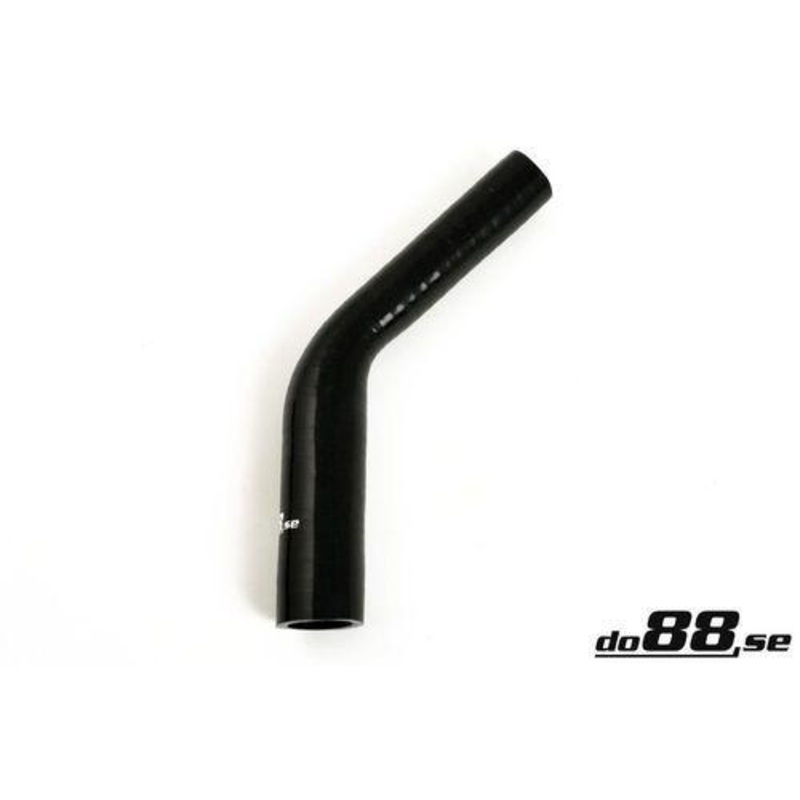 Silicone Hose Black 45 degree 0,5 – 0,625” (13-16mm)