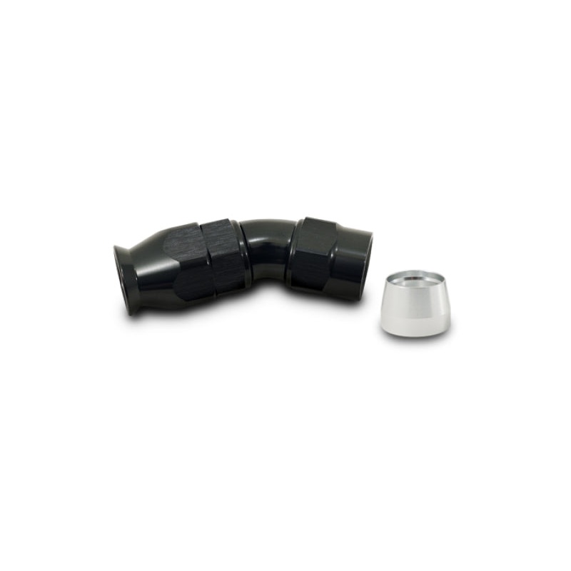 Vibrant -10AN 30 Degree Hose End Fitting for PTFE Lined Hose