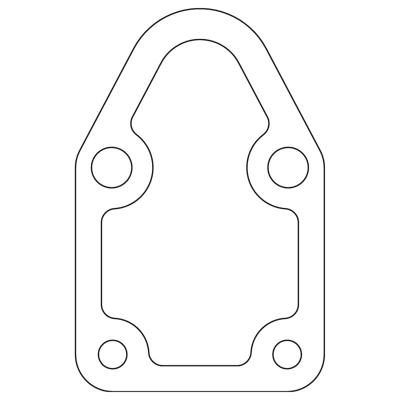 Cometic Chevrolet Gen-1 Small Block V8 .031 Fiber Fuel Pump Mounting Plate Gasket – 4 Bolt