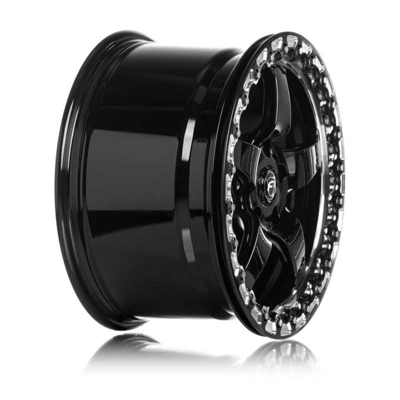 Forgestar D5 Beadlock 15×10 / 5×114.3 BP / ET50 / 7.5in BS Gloss Black Wheel