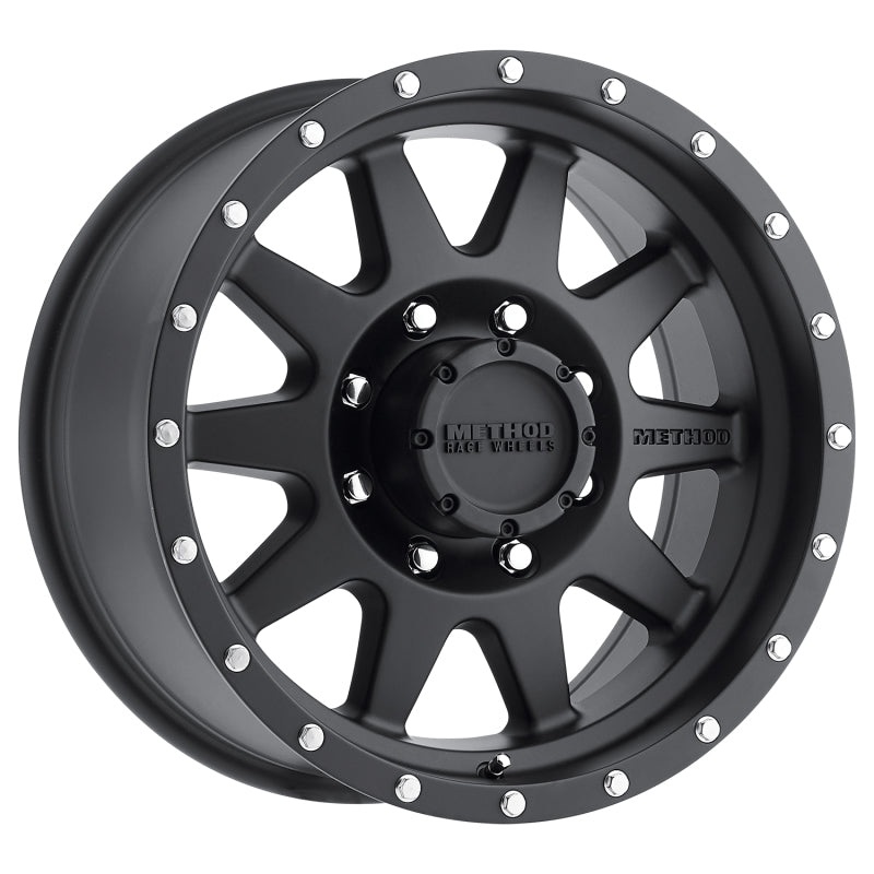 Method MR301 The Standard 17×9 -12mm Offset 8×170 130.81mm CB Matte Black Wheel