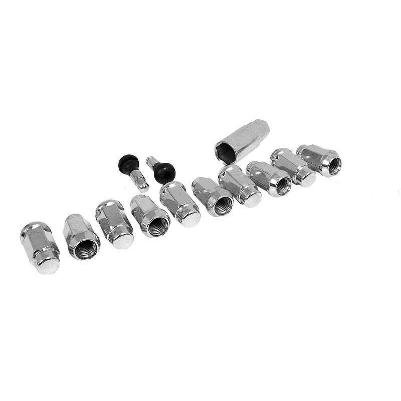 Race Star 12mm x 1.5 Closed End Acorn Lug Kit – 10 PK