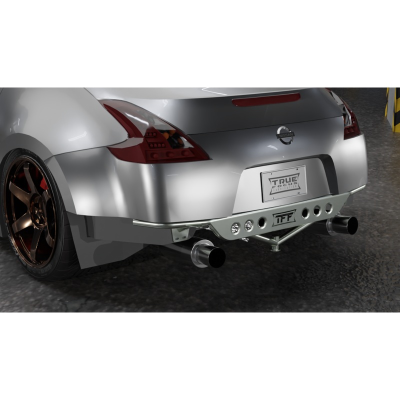 True Focus Fabrication – Nissan 370Z – Street Shark Rear Bash Bar