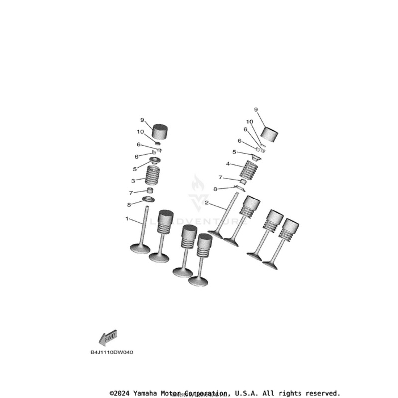 Adjusting Pad (2.20) by Yamaha