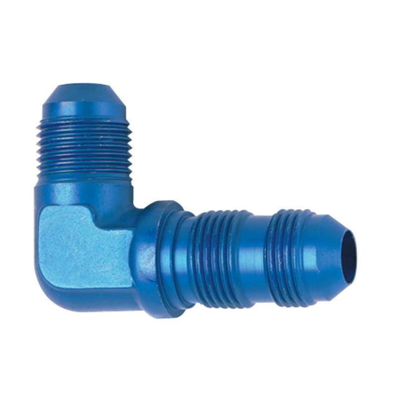 Fragola -4AN x 90 Degree Bulkhead – Blue