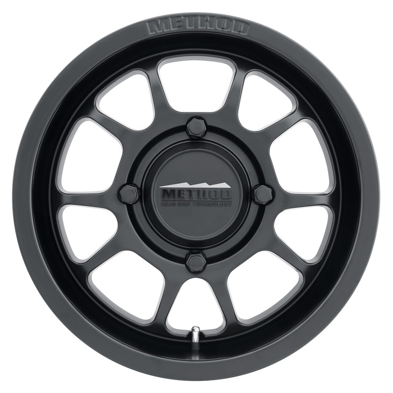 Method MR409 Bead Grip 15×7 / 5+2/38mm Offset / 4×156 / 132mm CB Matte Black Wheel