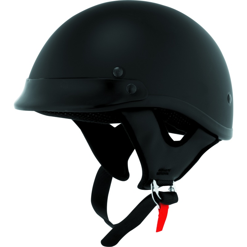 Skid Lids Traditional Helmet Flat Black – Small