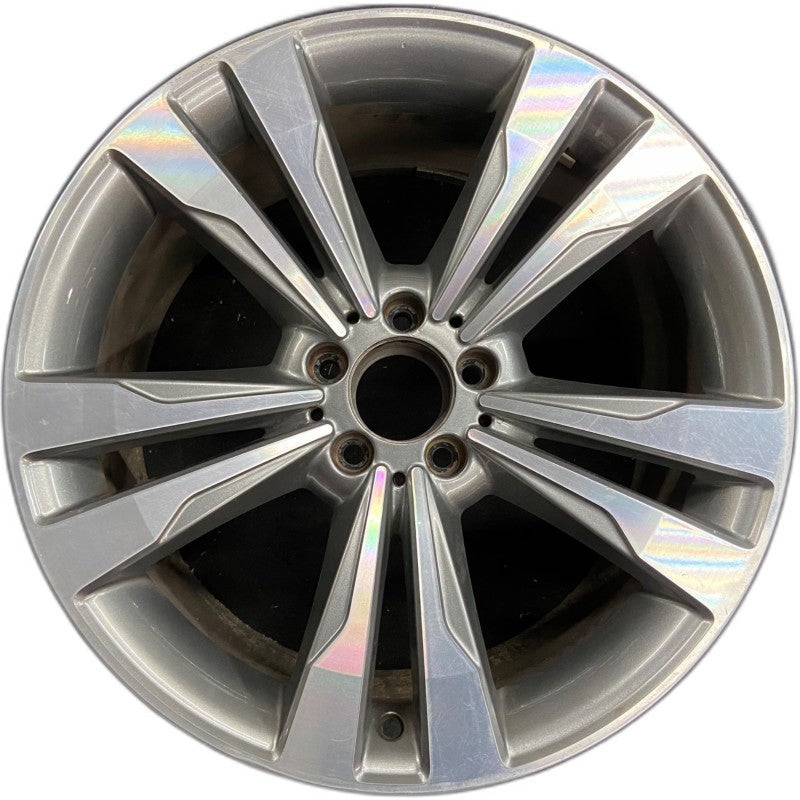 19″ MERCEDES S-CLASS 14 222 Type; S550 19×9.5 10 spoke wide spokes Original OEM Wheel Rim