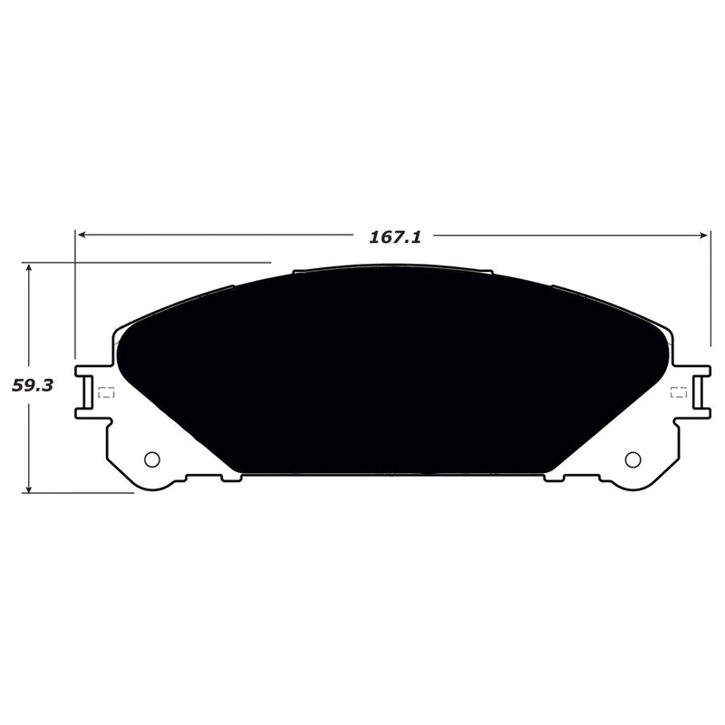 Porterfield Brake Pads for 2012 TOYOTA HIGHLANDER