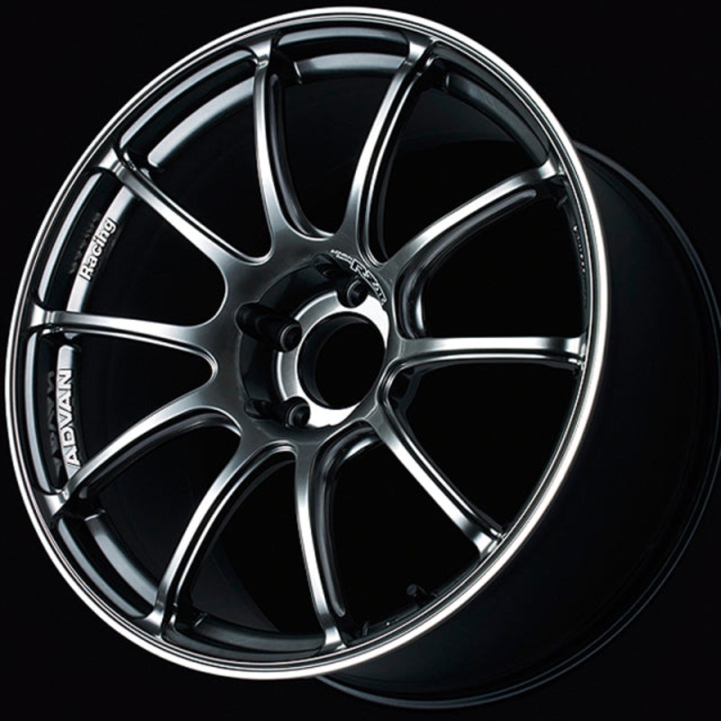 Advan RZII Wheel – 19×9.5 +50 | 5×120 | Racing Hyper Black & Ring