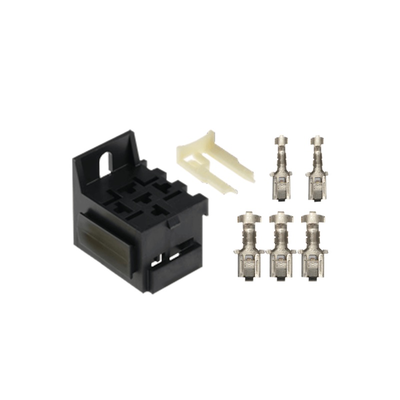 FuelTech USA –  Automotive Relay Holder Kit – 4 Pin – 5 Pin Connector