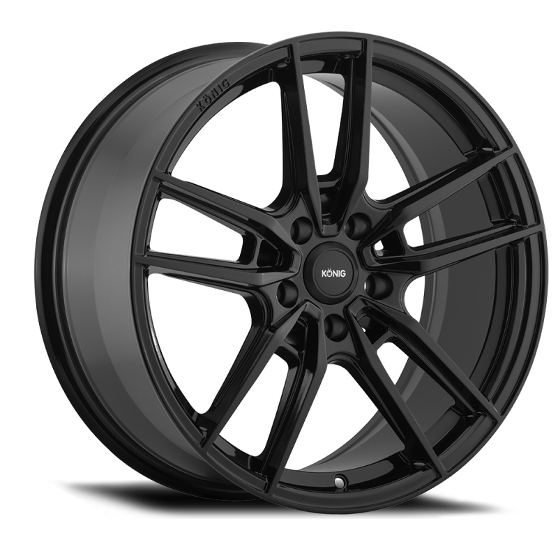 Konig Myth 19×8.5 5×108 ET40 Gloss Black