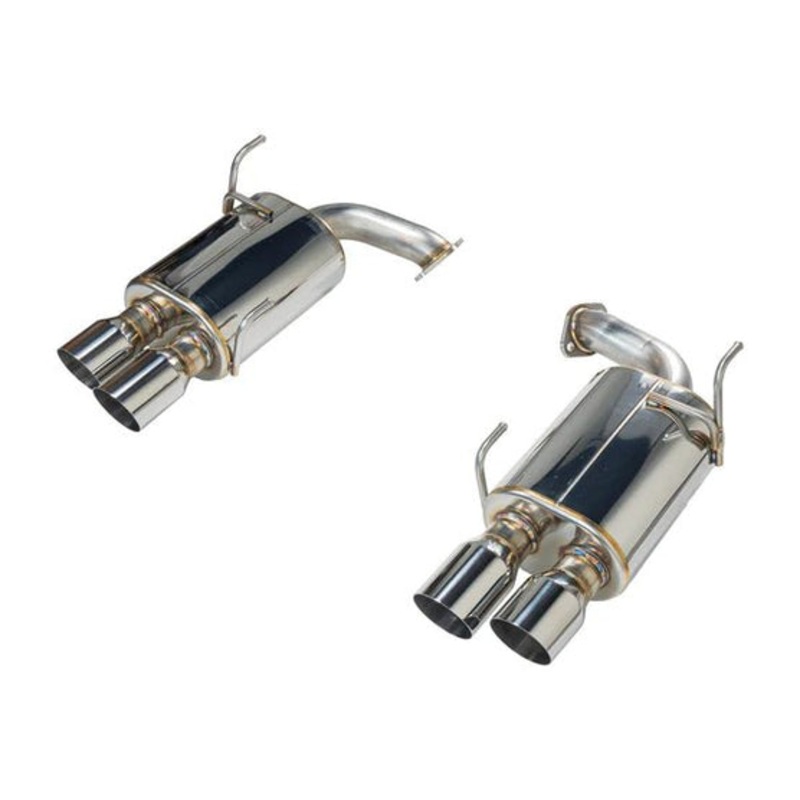 Remark [22-25 WRX] VB Axle Back Exhaust w/Stainless Steel Single Wall Tip | RO-TSVB-SM