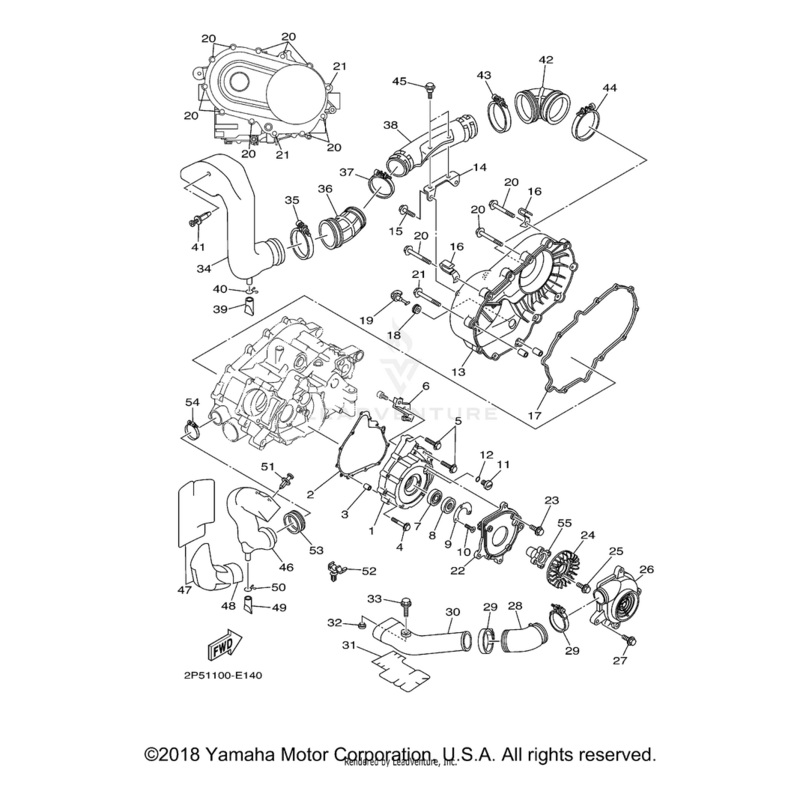 Washer, Thrust by Yamaha