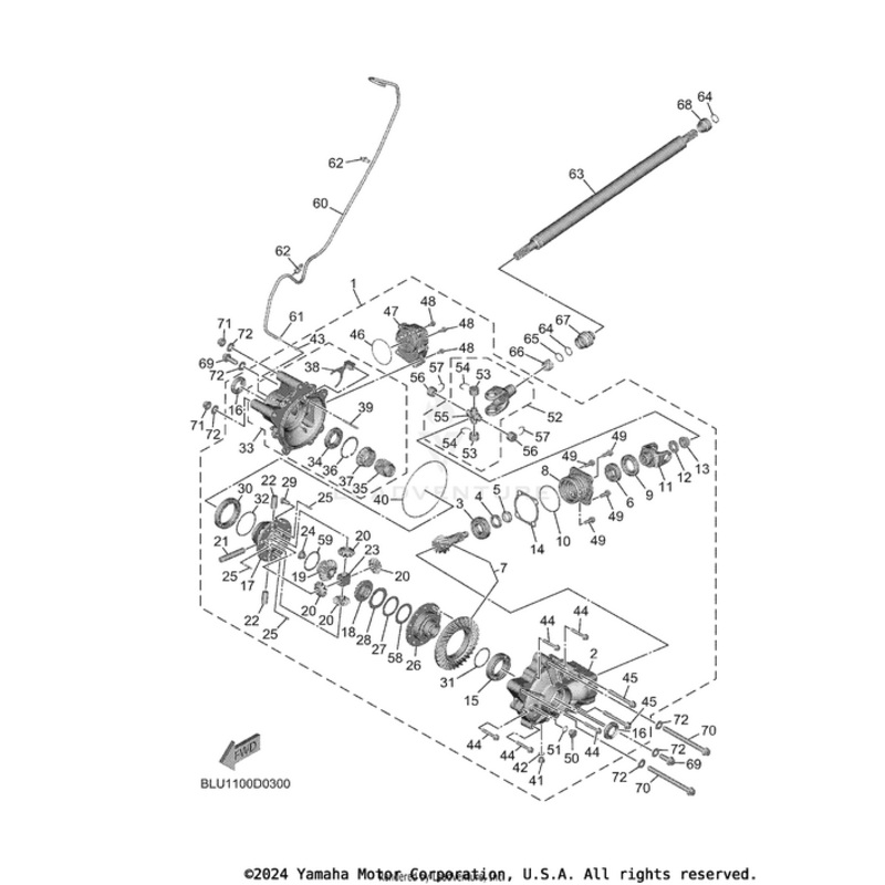 Differential Case by Yamaha