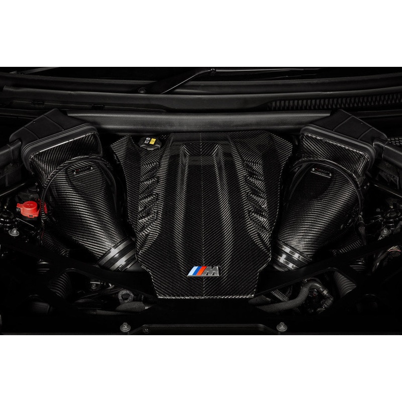 Eventuri – F95 / F96 / G09 Black Carbon Intake + Engine Cover w/M Power Decal