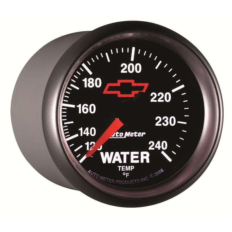 Autometer Sport-Comp II 2-1/16in 120-240 Deg Mechanical Water Temp Gauge – Bowtie Black