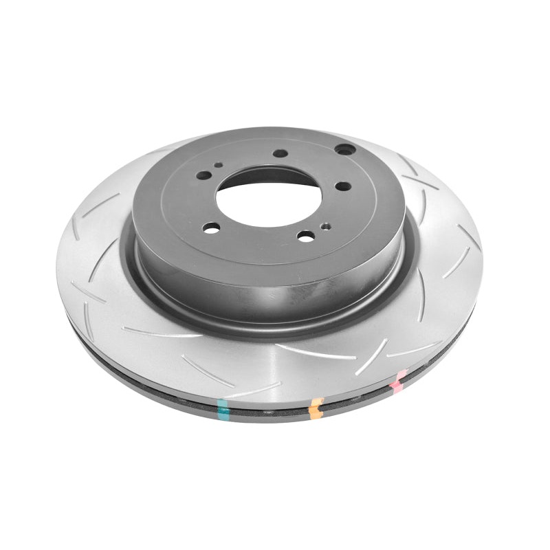 DBA 08-15 Mitsubishi Evolution X Rear Slotted 4000 Series Rotor