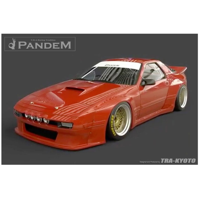 Full Rocket Bunny 1985-1992 Mazda RX-7 FC3S Wide-Body Aero Kit