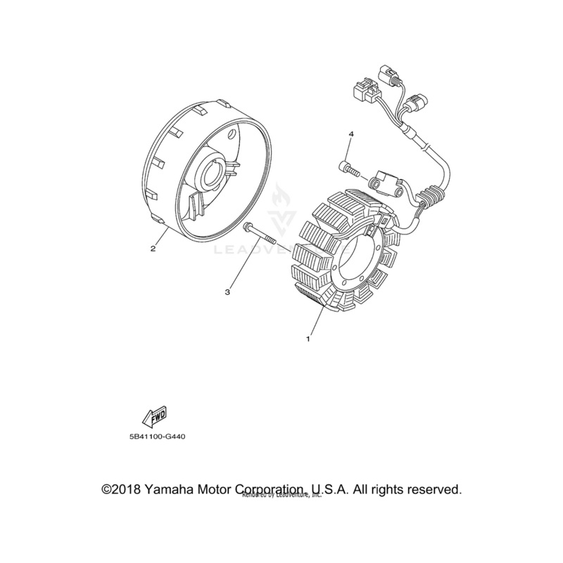 Stator Assembly by Yamaha