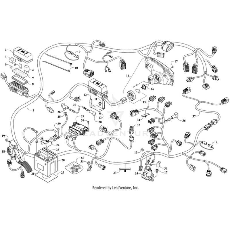 Washer, Lock By Arctic Cat