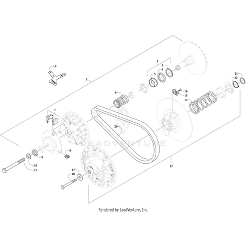 Molded-Long Spacer by Arctic Cat