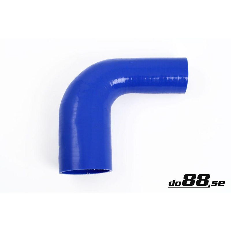 Silicone Hose Blue 90 degree 2,5 – 2,75” (63 – 70mm)