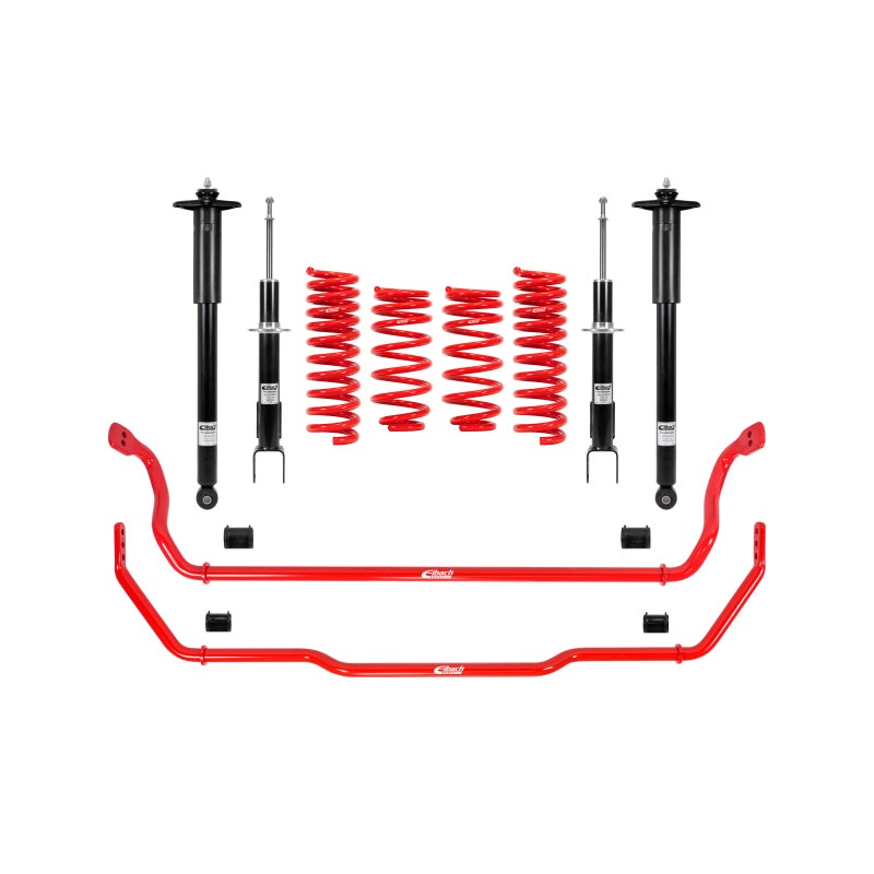 Eibach Sportline Kit Plus for 11 Ford Mustang Convertible/Coupe 3.7L/5.0L V6/V8