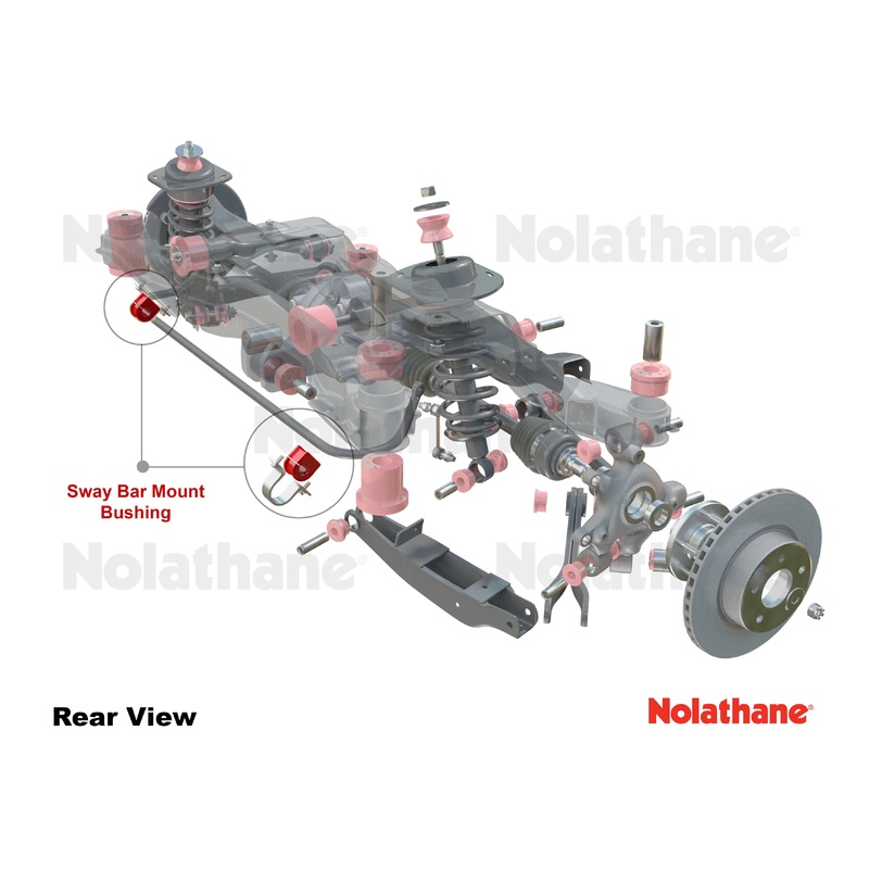 Nolathane Rear Sway Bar – Mount Bushing Kit (14mm) | 2008 Pontiac G8 GT and 2014-2017 Chevrolet SS (REV012.0016)