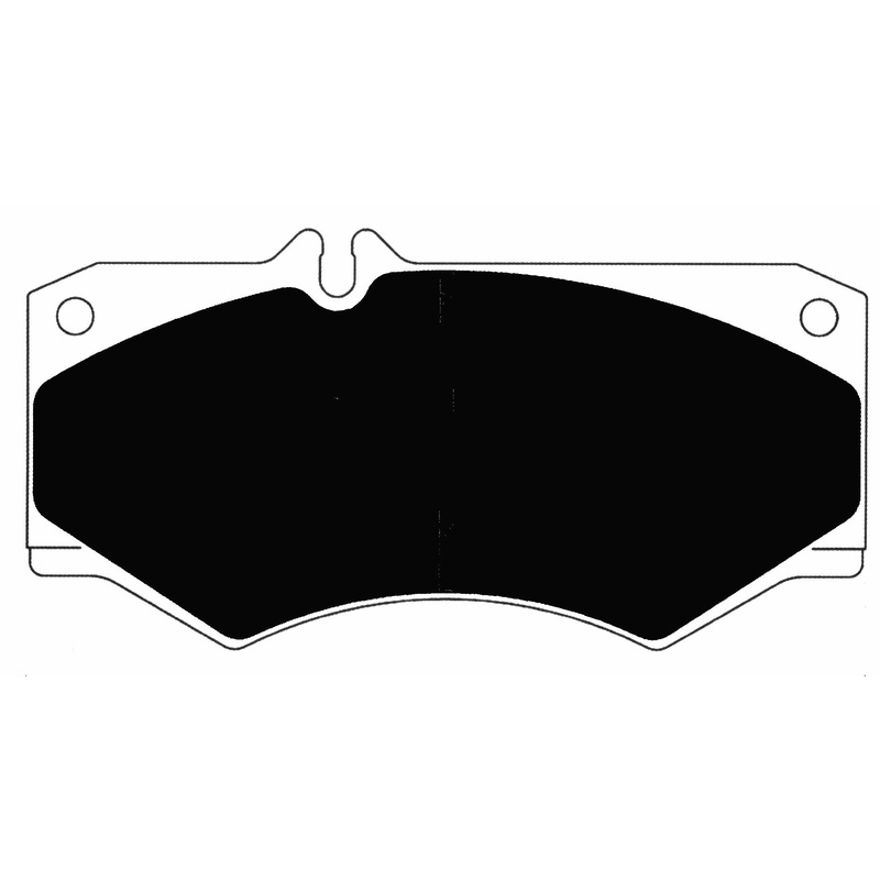Porterfield Brake Pads for 2006 MERCEDES-BENZ G500