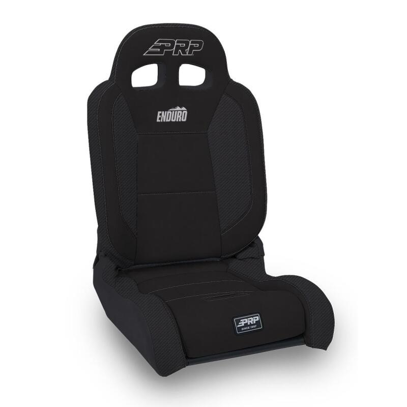 PRP EnduroDaily Reclining Suspension Seat – Black Suede – Passenger