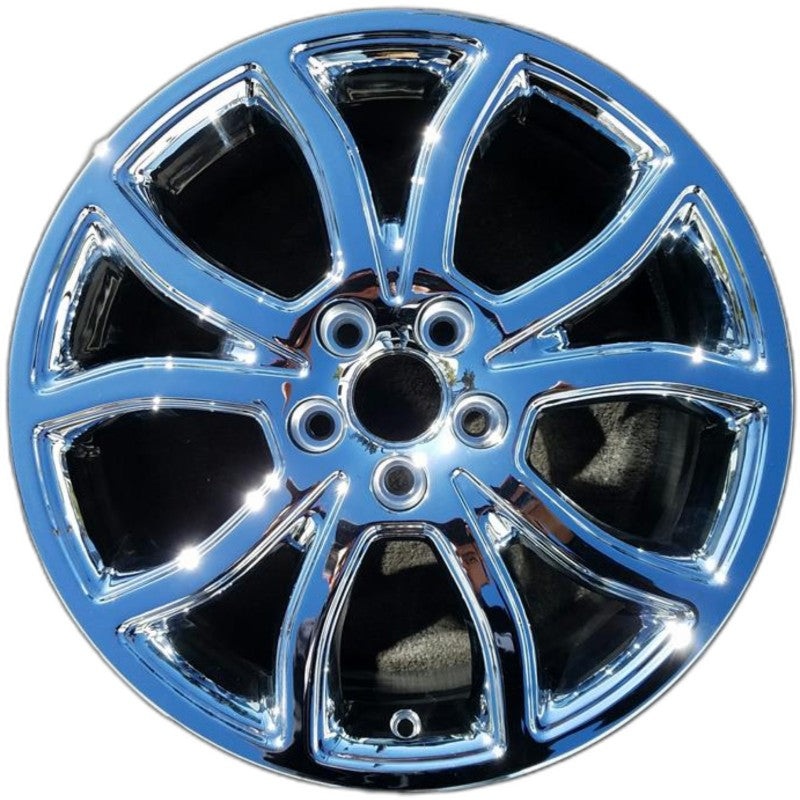 18″ FUSION 10 18×7.5 aluminum 10 spoke w/ pockets bowed shapes Original OEM Wheel Rim