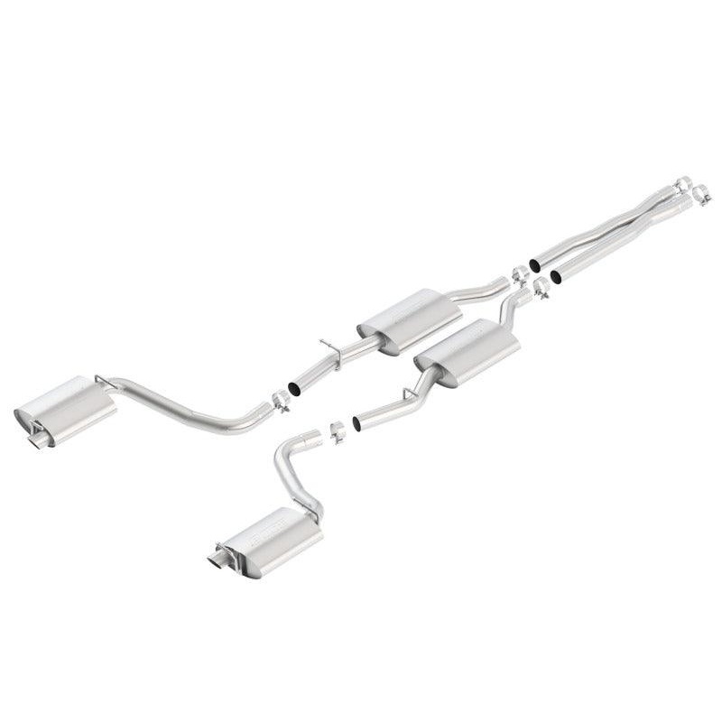 Borla 15-23 Dodge Charger R/T 5.7L No Tip Use Factory Valence Single Split Rear Exit S-Type Exhaust