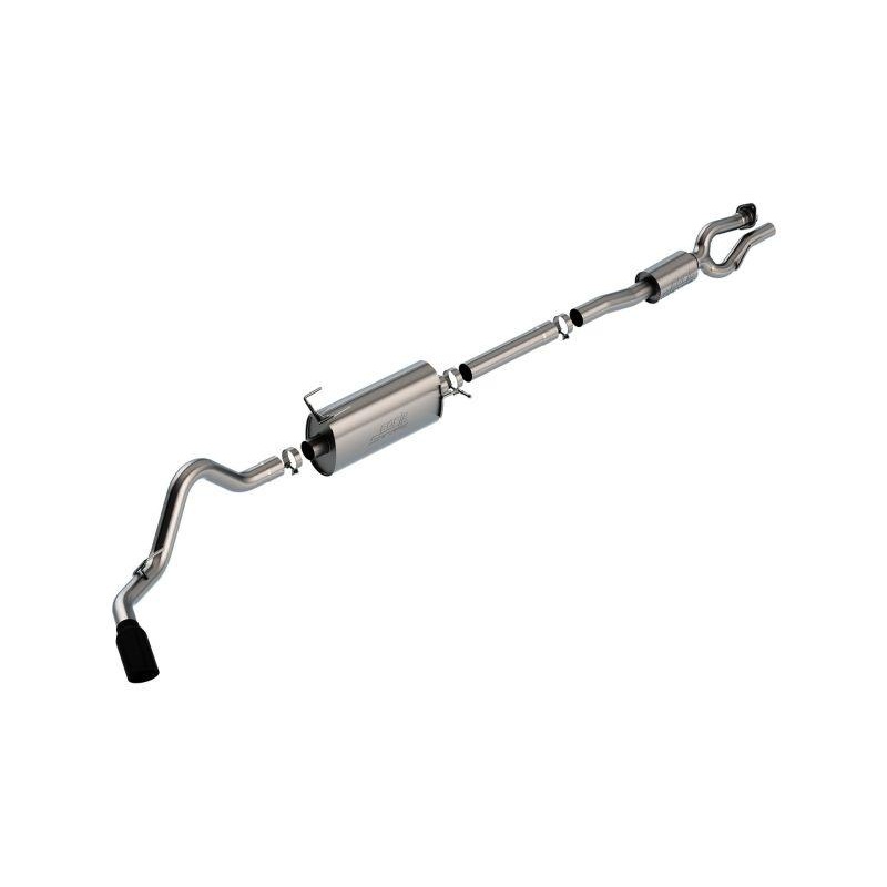 Borla 20-23 F-250/F-350 SUPER DUTY 7.3L V8 AT 2WD / 4WD 4DR WB142 S-TYPE Cat Back S RD RL AC S BLACK