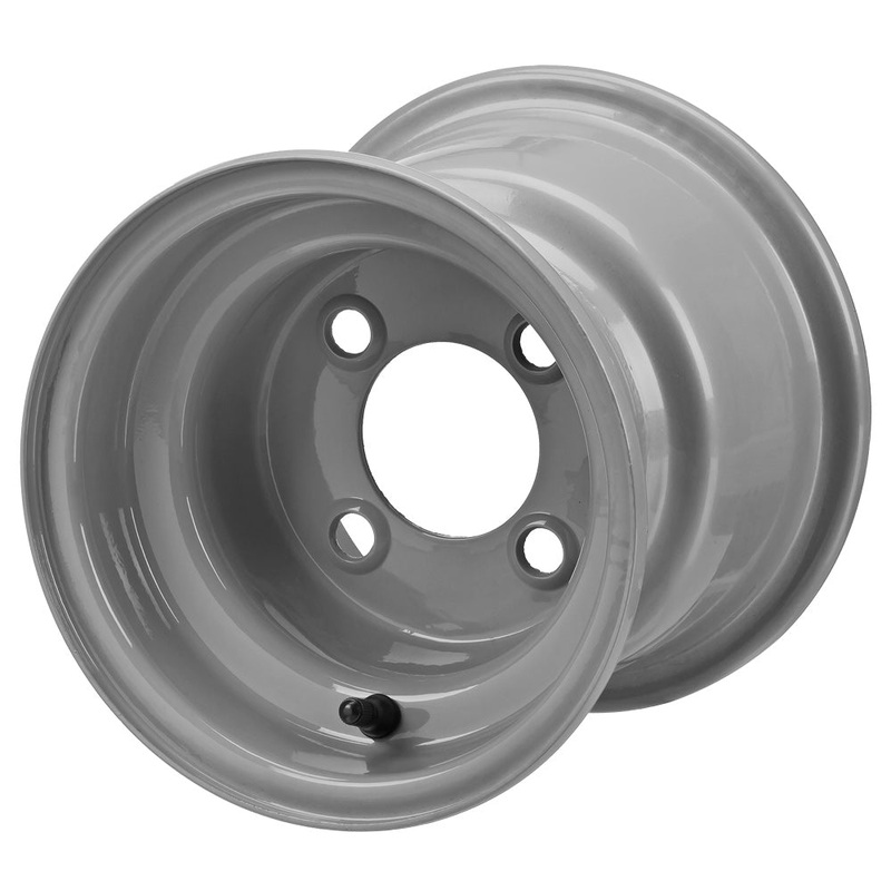 LSI 8″ Gray Centered Steel Wheel