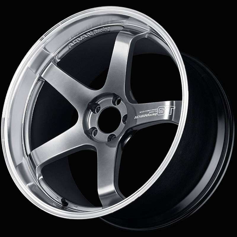 Advan GT Beyond 19×9.5 +45 5×120 Machining & Hyper Platinum Black