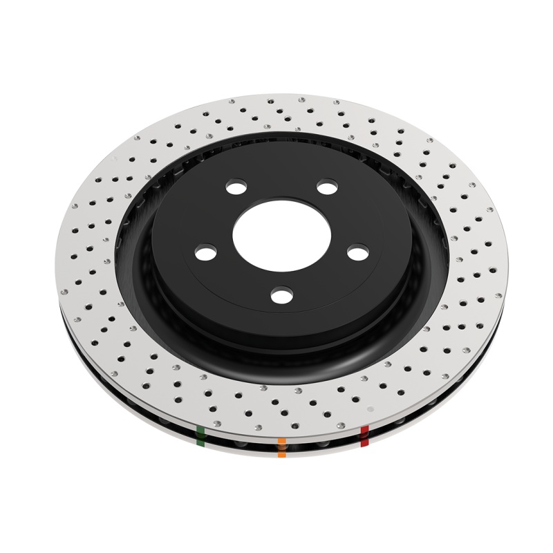 DBA 2018 Kia Stinger (320mm Front Rotor) Front 4000 Series Cross Drilled Rotor