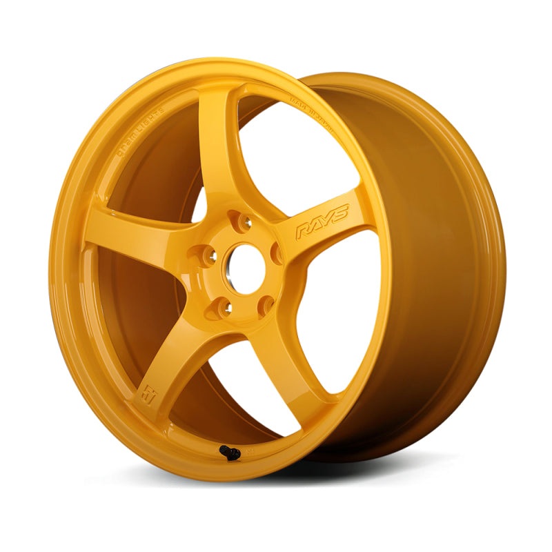 Gram Lights 57CR 17×9.0 +12 5-114.3 Mach Yellow