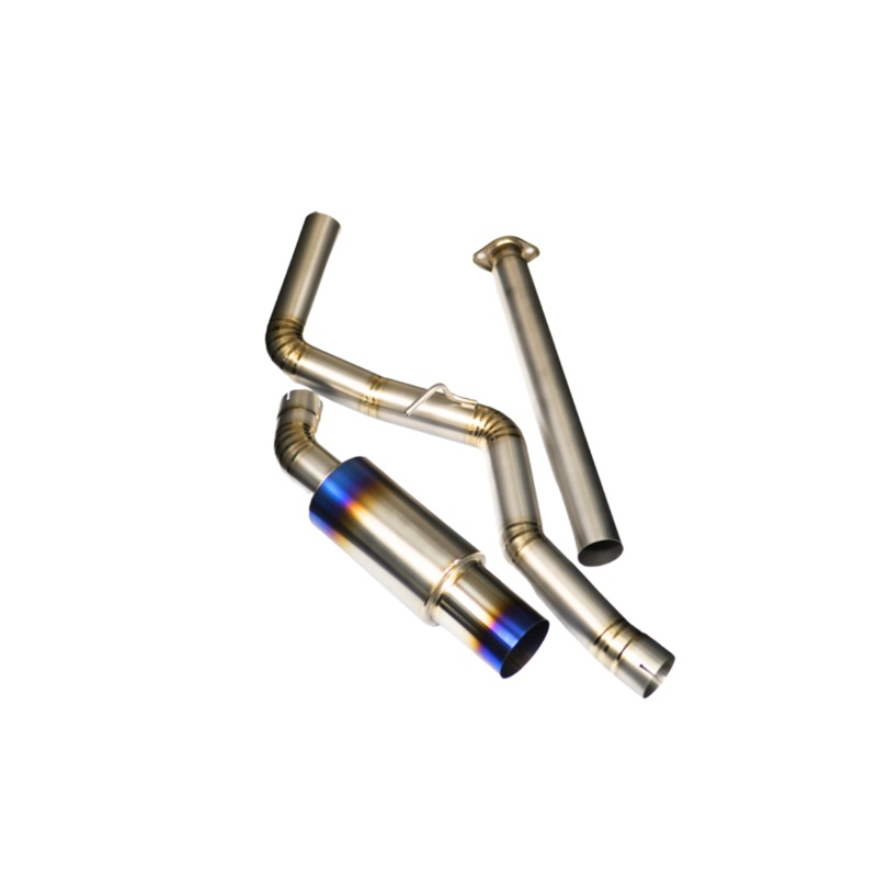 JDMuscle [22-25 WRX] Extreme Titanium Single Exit Catback Exhaust | JDM-WRX22-CBS-TI