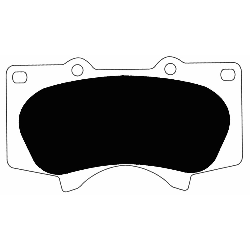 Porterfield Brake Pads for 2005 LEXUS GX 470