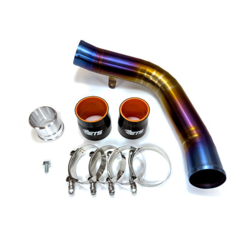 ETS [22-25 WRX] Titanium Top Mount Charge Pipe