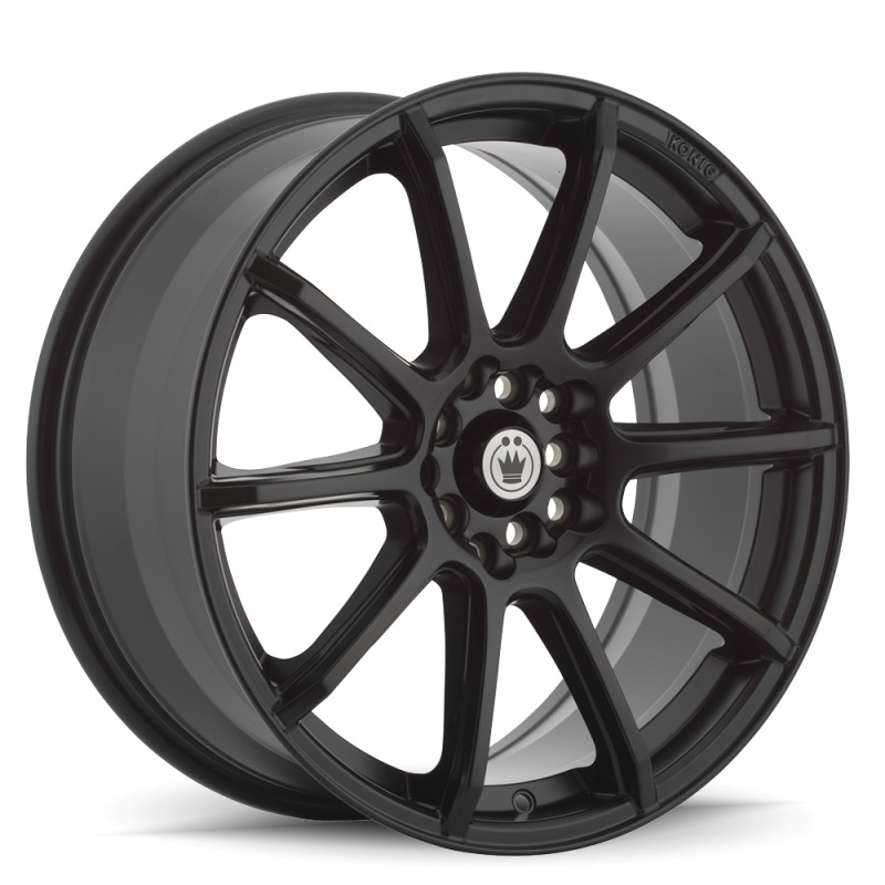 Konig Control 16×7 5×110 / 5×115 ET40 Matte Black